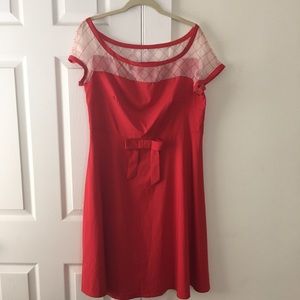 Vintage red dress!!